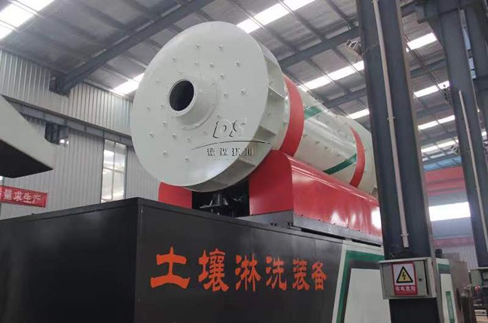 土壤淋洗設(shè)備生產(chǎn)車間