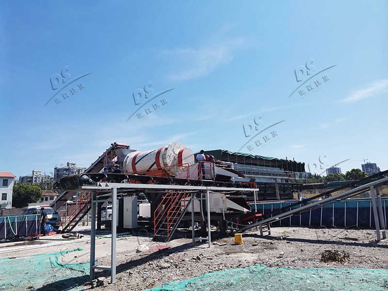 化工污染場地淋洗修復現(xiàn)場